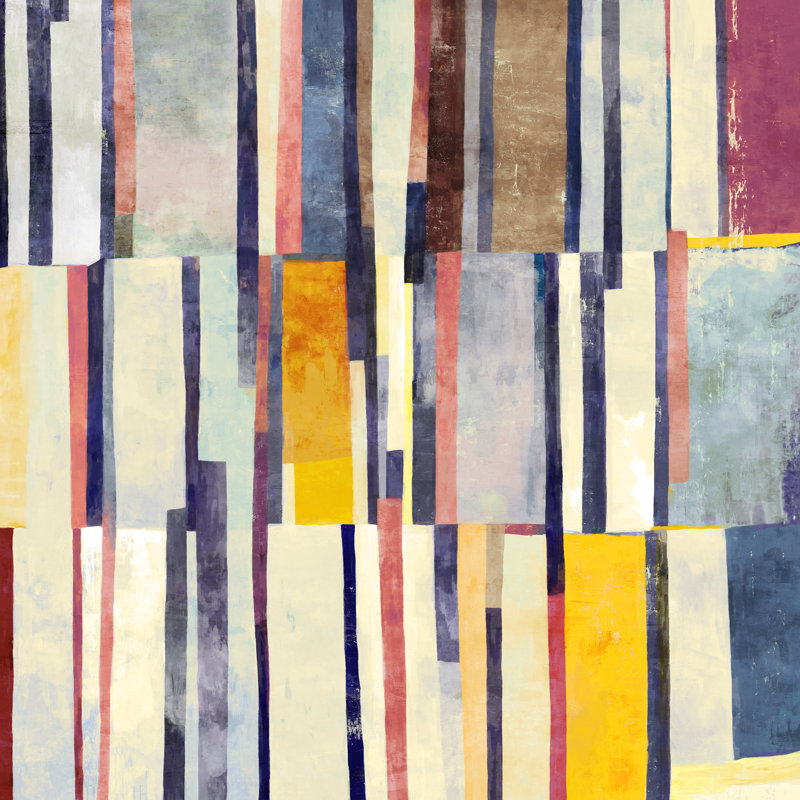 Connection III Print by Barclay Butera, 50" H x 50" W x 1.5" D, Glass Coat
