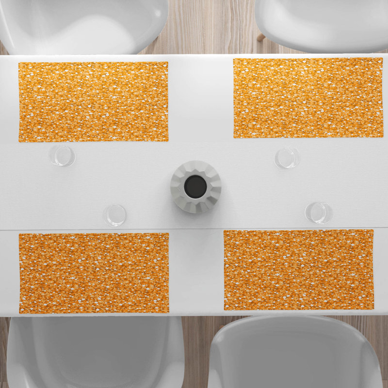 Polyester Abstract Rectangle Placemat