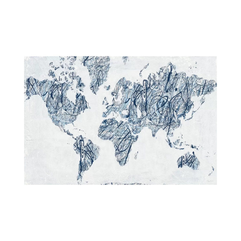 World On A String by Piper Rhue - Wrapped Canvas Painting, 66.04 cm H x 45.72 cm W