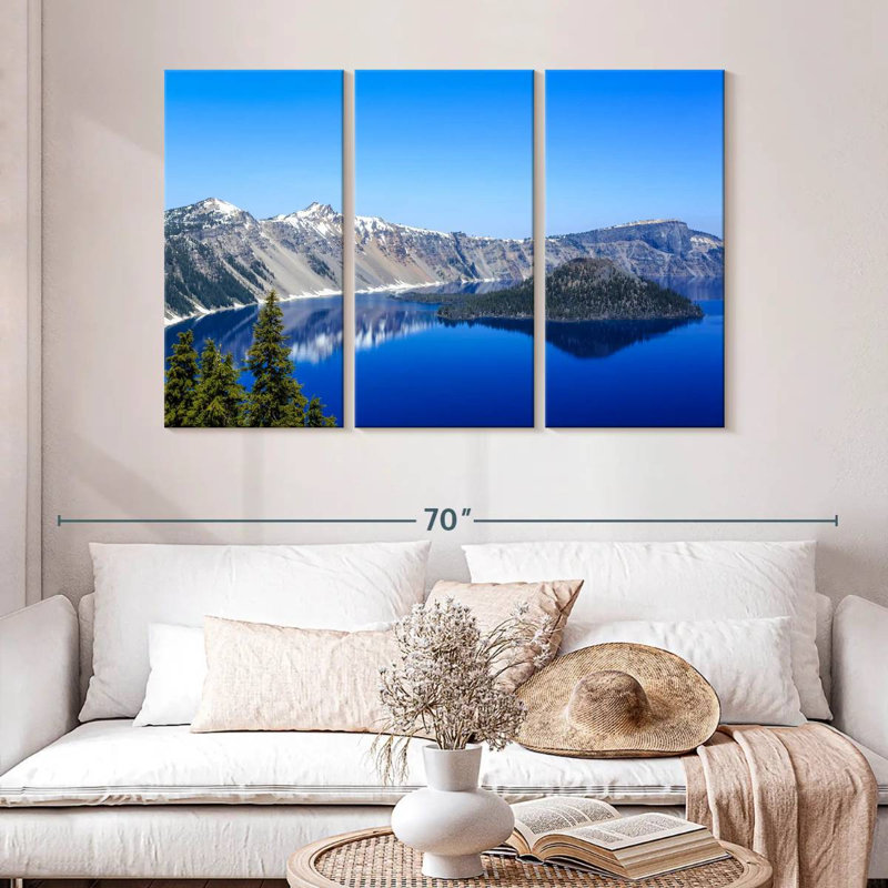 Alvord View Of Wizard Island, 32" H x 50" W