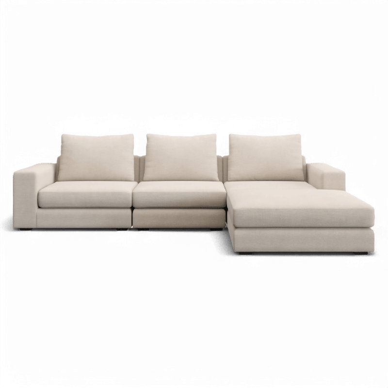 Canapé modulaire Braxton - crème