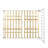 Stella Solid Wood Slat Bed,Queen, White