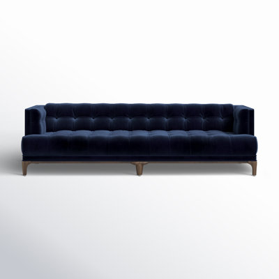 Bari 91'' Tufted Tuxedo Sofa