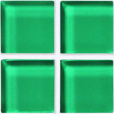 Torch Song 1'' W x 1'' L Glass Tile Mosaic Sheet