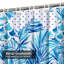 Rideau de douche aquarelle abstrait coloré avec 12 crochets-298150524