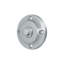Deltana BBR213U26D Bell Button; Round Contemporary; Satin Chrome Finish