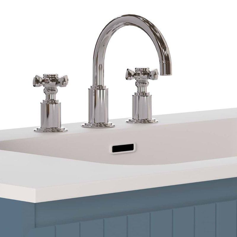 Prima Single Vanity, Denim Blue, 24"
