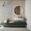 Kobe Flakes 24X24 Terrazzo Look Matte Porcelain Tile-495849762