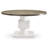Newberry Oak Round Dining Table