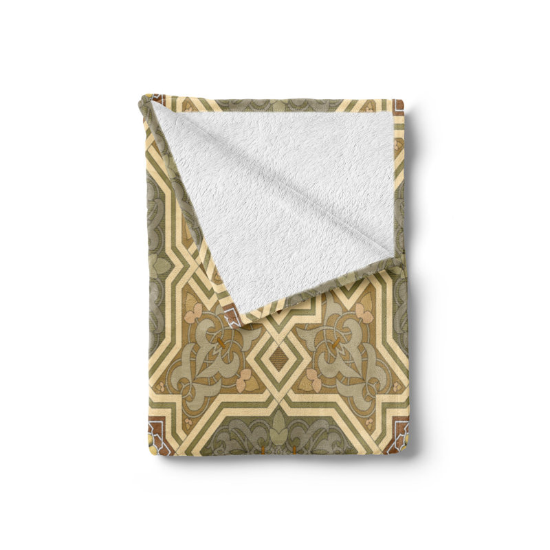 Hand Woven Throw Blanket, 50" x 70"