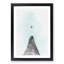 Airplane Above the World in Abstract 1 Piece Single Picture Frame Painting-55547559-55547563