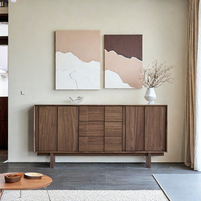 Vintage High Capacity Storage Accent Cabinet