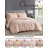 Ruffled Edge Microfiber Bed in a Bag Comforter Set-595734751-595734749