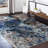 Nimbus Blue/Gray/Black Area Rug-1040906955