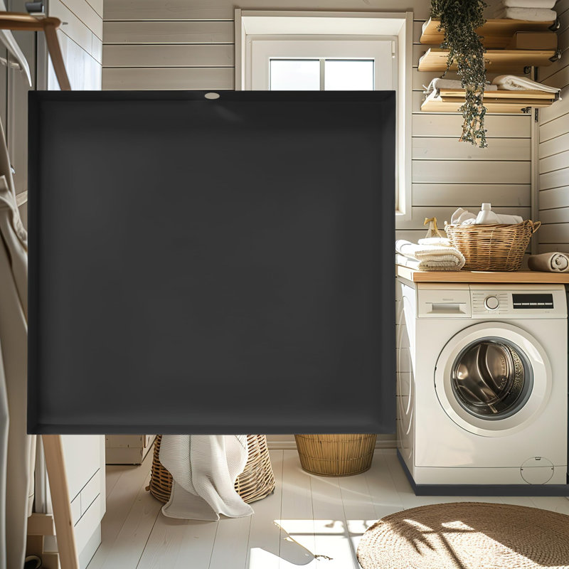 Bac à linge en acier inoxydable 32 po x 30 po Uni-Green, Black