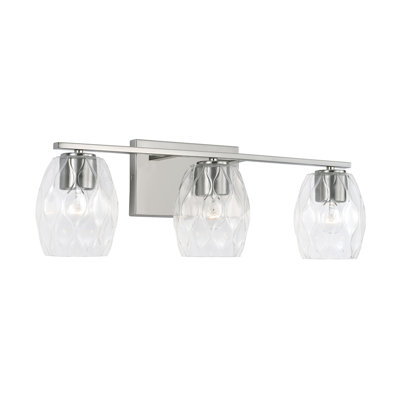 3 - Light Dimmable Vanity Light