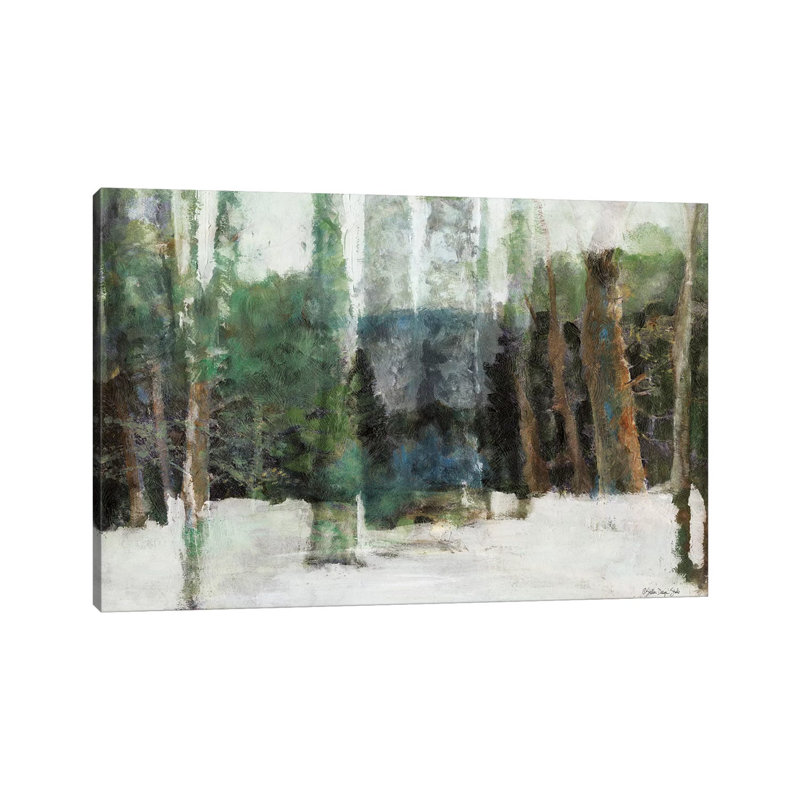 Winter Forest by Stellar Design Studio - Wrapped Canvas Gallery-Wrapped Canvas Giclée, 20.32 cm H x 30.48 cm W