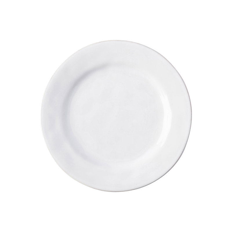 Puro Side/Cocktail Plate, Whitewash