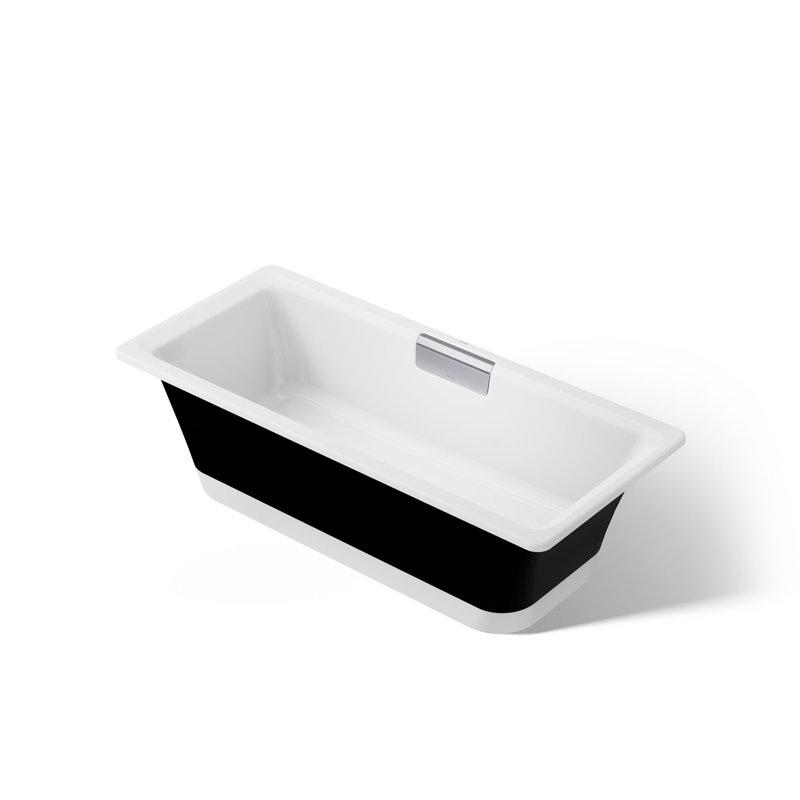 Volute 63 In. X 28-3/8 In. Freestanding Bath With Base