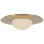 Kelly Wearstler Fosse 21" Flush Mount with Alabaster