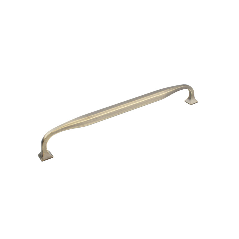 Poignée barre 8 13/16" au centre, Bronze antique