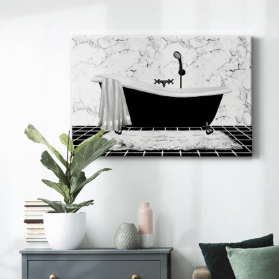 Modern Bath I-Gallery Wrapped Canvas