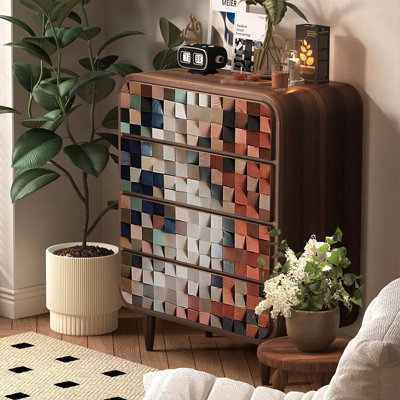 High end light luxury art decoration cabinet