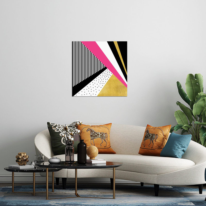 «Pretty In Pink» par Elisabeth Fredriksson - impression non encadrée, H 24 po x l 24 po x P 0,25 po