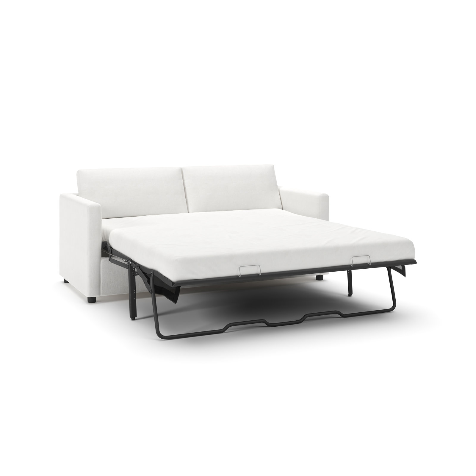 Godwin 75'' Upholstered Sofa, Drusky Moonglow Sustain® Basketweave