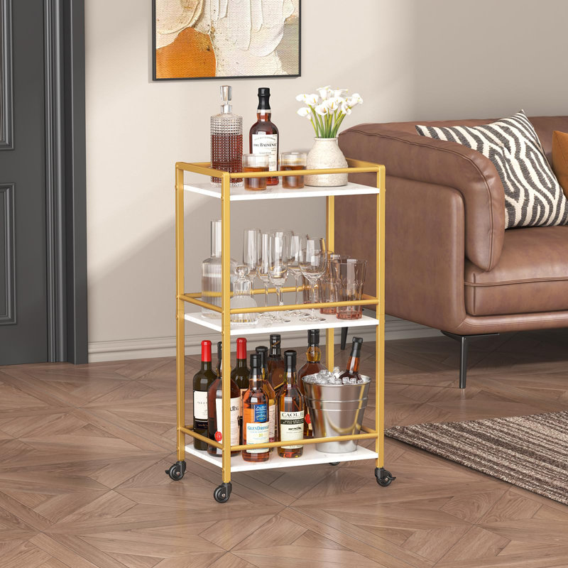 Metal Bar Cart