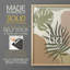 Impression encadrée Mid-Century Palm I-Premium - prête à être accrochée - aucun clou requis - aucun clou requis-1838376493-1838376494