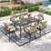 6 - Person Rectangular Outdoor Dining Set With Cushions