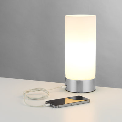 Sofia 24Cm Touch Table Lamp with USB