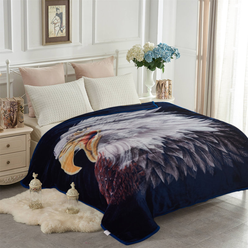 2021SEP0226 Plain Weave / Muslin Throw Blanket, King