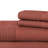 Vilano Springs Extra Deep Pocket Bed Sheet Set with Pleated Hem, Easy care, Pet Hair Resistant-2016060851-2016060804
