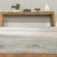 Tedesco Abstract Area Rug in Ivory/Blue-1969335492