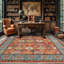 Tapis intérieur / extérieur en laine One-of-a-Kind Heladio-1355003889