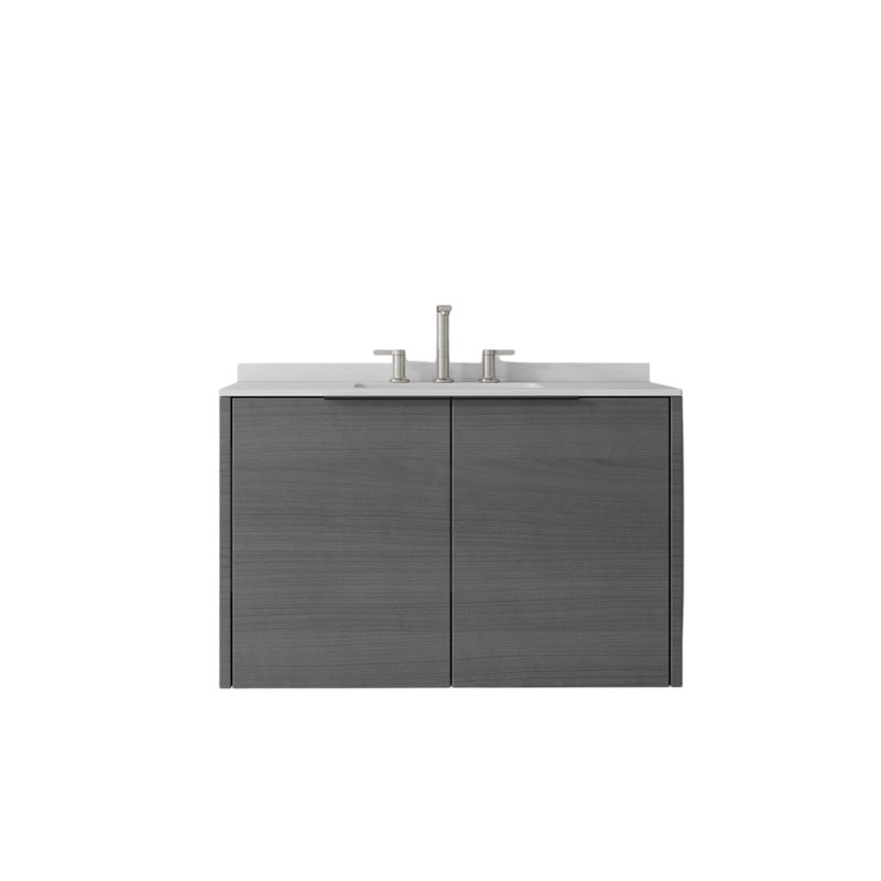 Meuble-lavabo flottant avec lavabo
