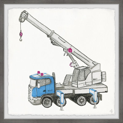 Hipolito Tow Truck Framed Print