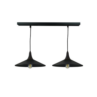 - Light Matte Black Dome Pendant