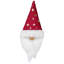 Ensemble de 3 décorations de Noël à accrocher avec gnome de père Noël et étoiles - 6 po