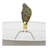 D15x29.5" Verdant Agate-Slice Table Lamp w/ Marble Base-305153533