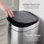 Stainless Steel Touch Top Recycling Bin - 12L