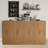 Buffet Cabinet With Doors And Adjustable Shelves-1373382305