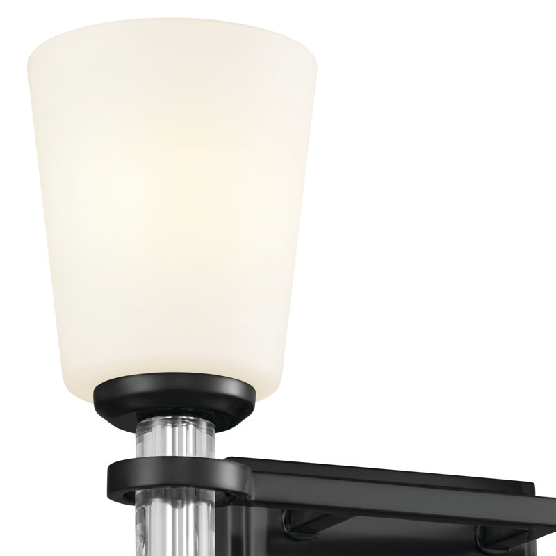 Luminaire de salle de bain, 2, Noir