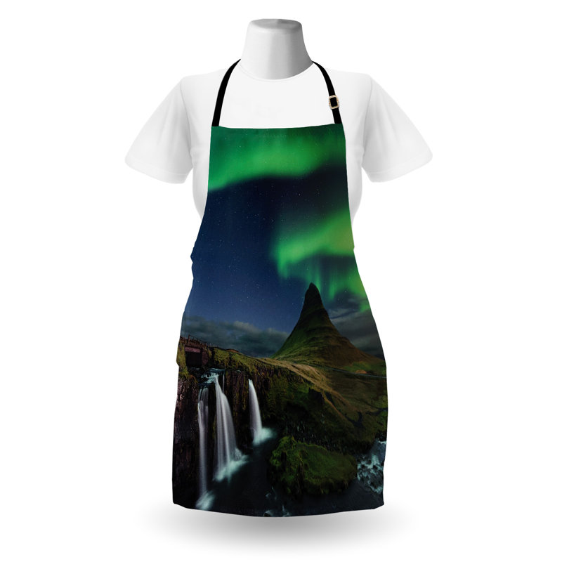 No Pattern Bib Apron