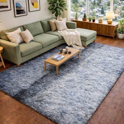 Tapis à poil long de qualité supérieure lavable à la machine ADS605