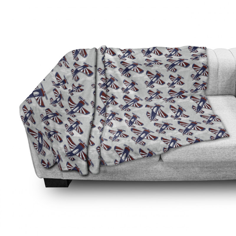 Hand Woven Throw Blanket, 60" W x 80" L