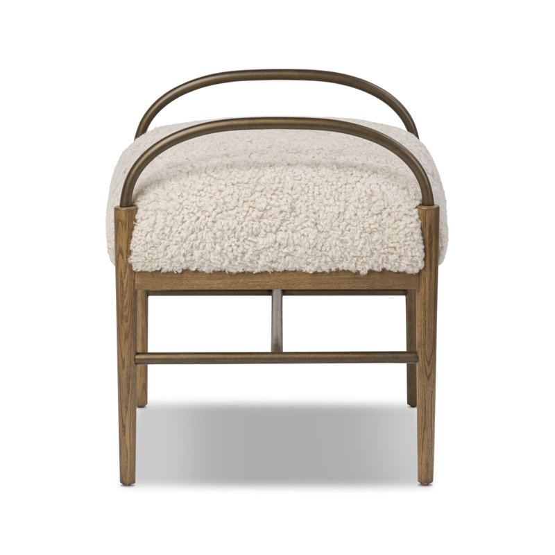 Demi Accent Stool, Beige