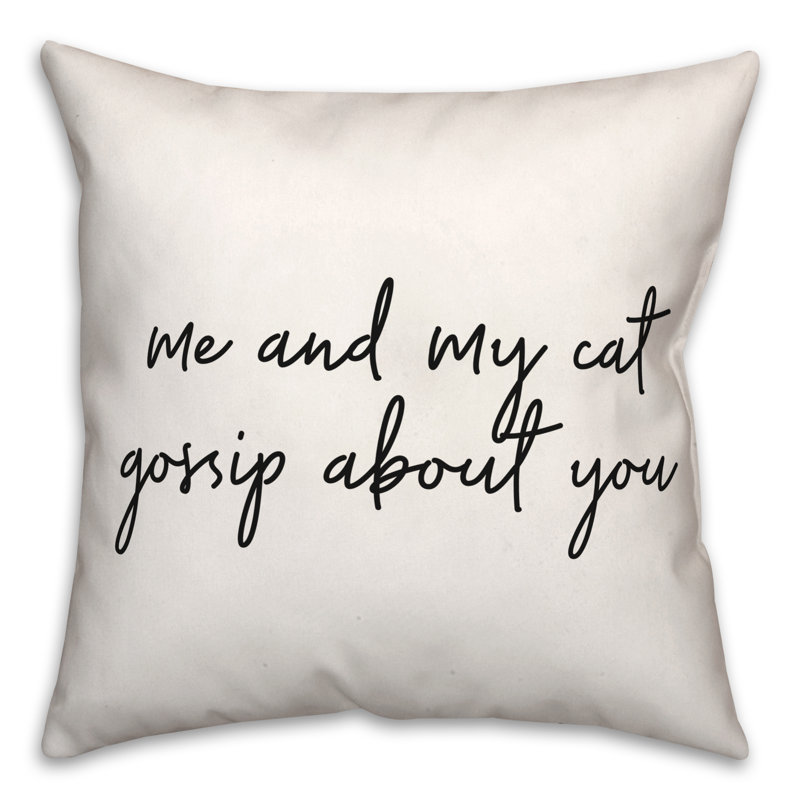 Coussin décoratif noir et blanc
